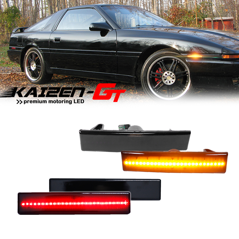 Signal Flare Kit - Front Amber / Rear Red LED