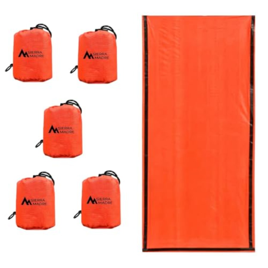 Bivy Bag Emergency - Emergency Sleeping Bag Ultralight, Waterproof Mylar