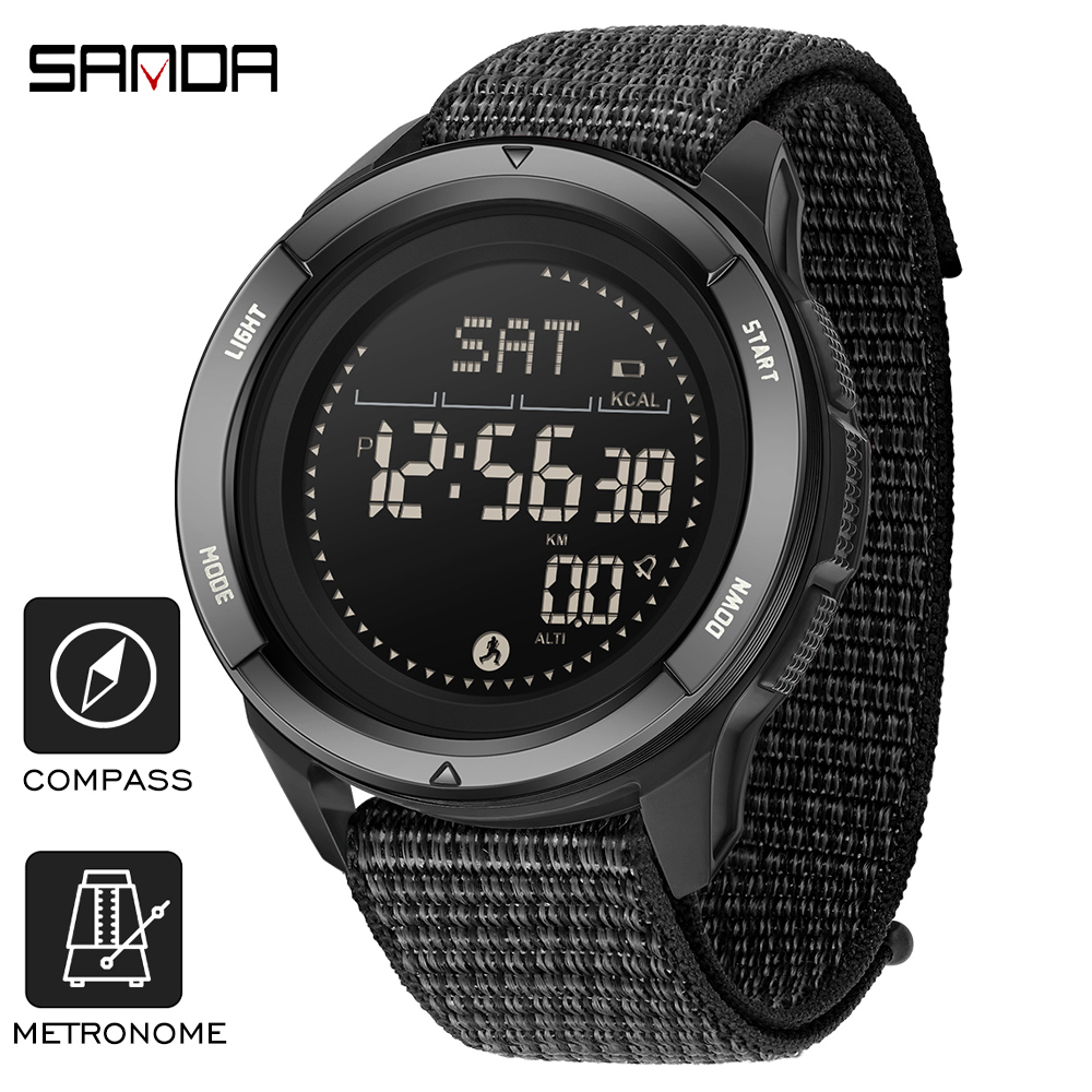 SANDA Brand Electronic Watches - Compass Lensatic บทวิจารณ์และราคา