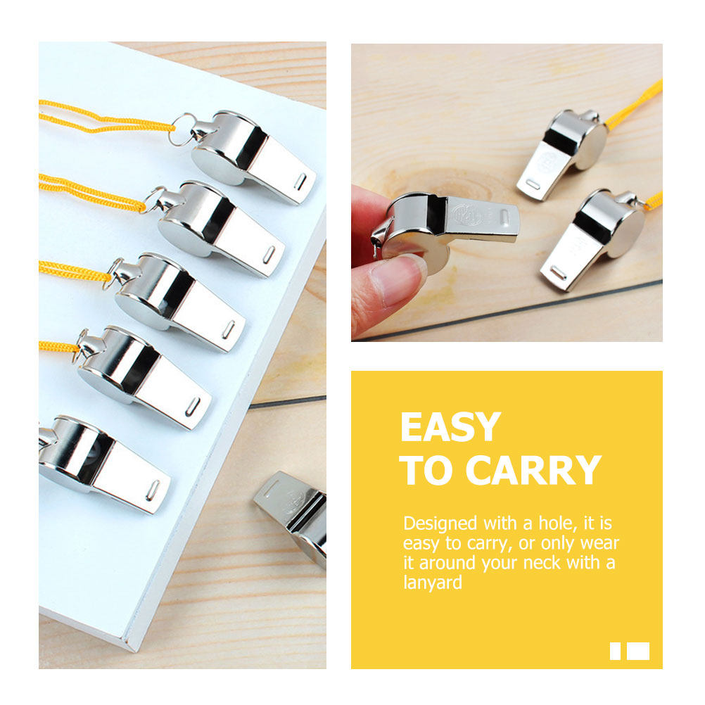 12Pcs Premium Metal Whistle Lo - Emergency Whistle Loud บทวิจารณ์และราคา