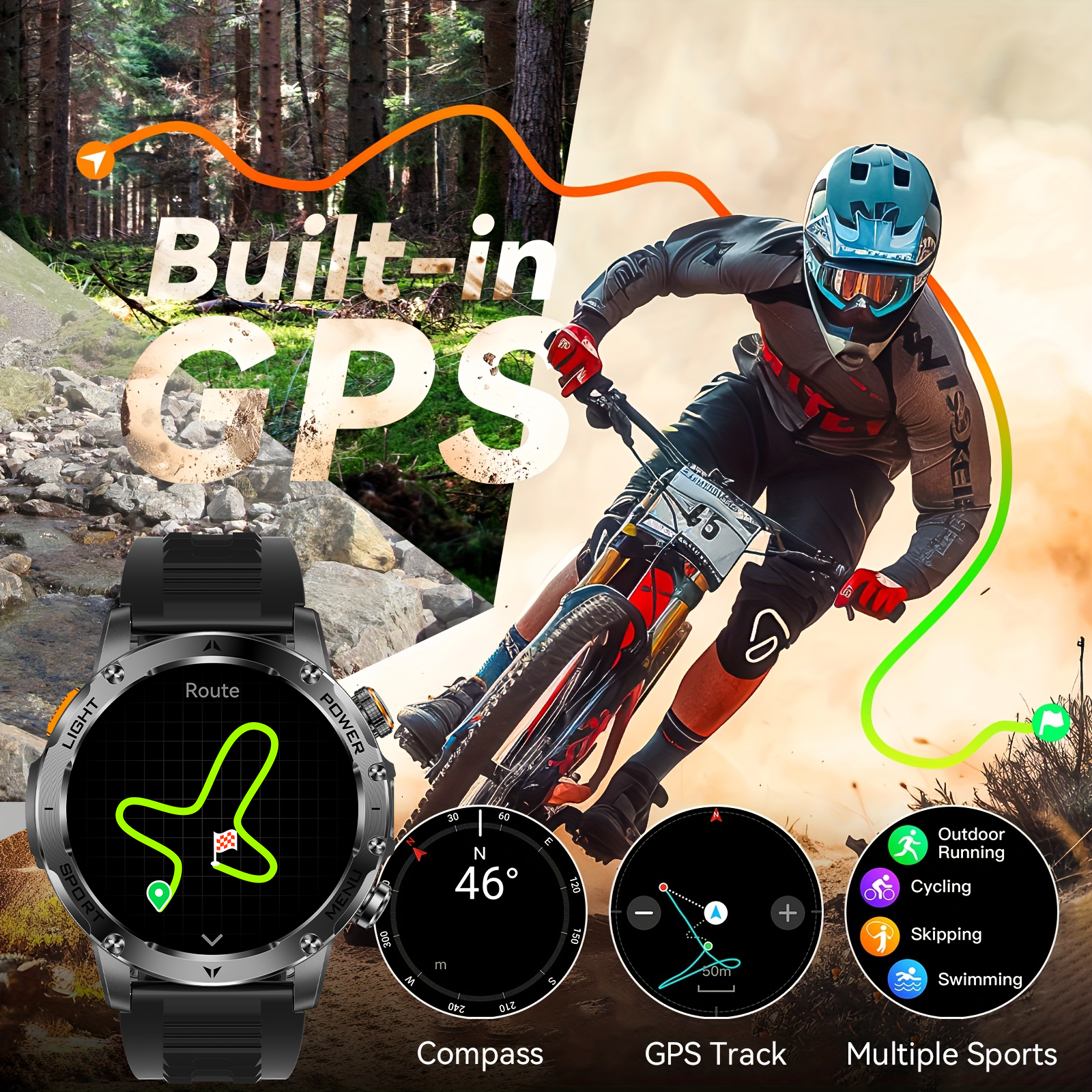 2025 New GPS Outdoor Sports Sm - Compass Lensatic บทวิจารณ์และราคา
