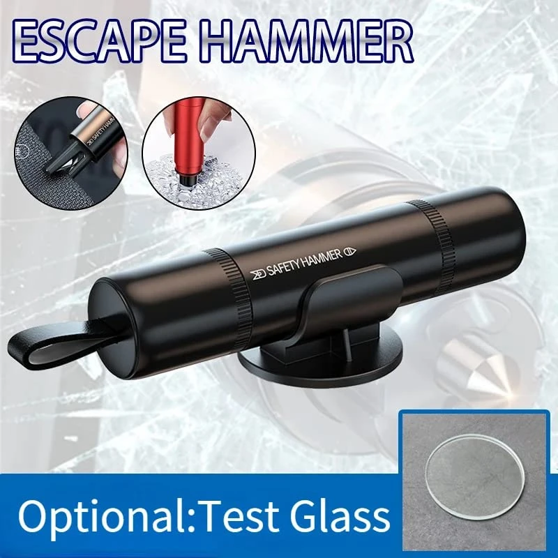 New 2 In 1 Car Safety Hammer E - Rescue Rope Throw บทวิจารณ์และราคา