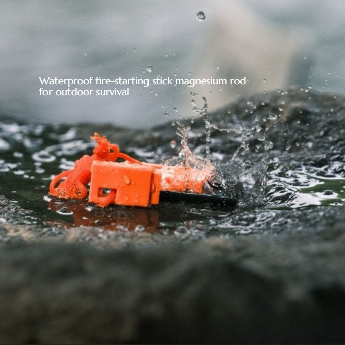 5PCS Outdoor Survival Waterpro - Magnesium Fire Starter บทวิจารณ์และราคา