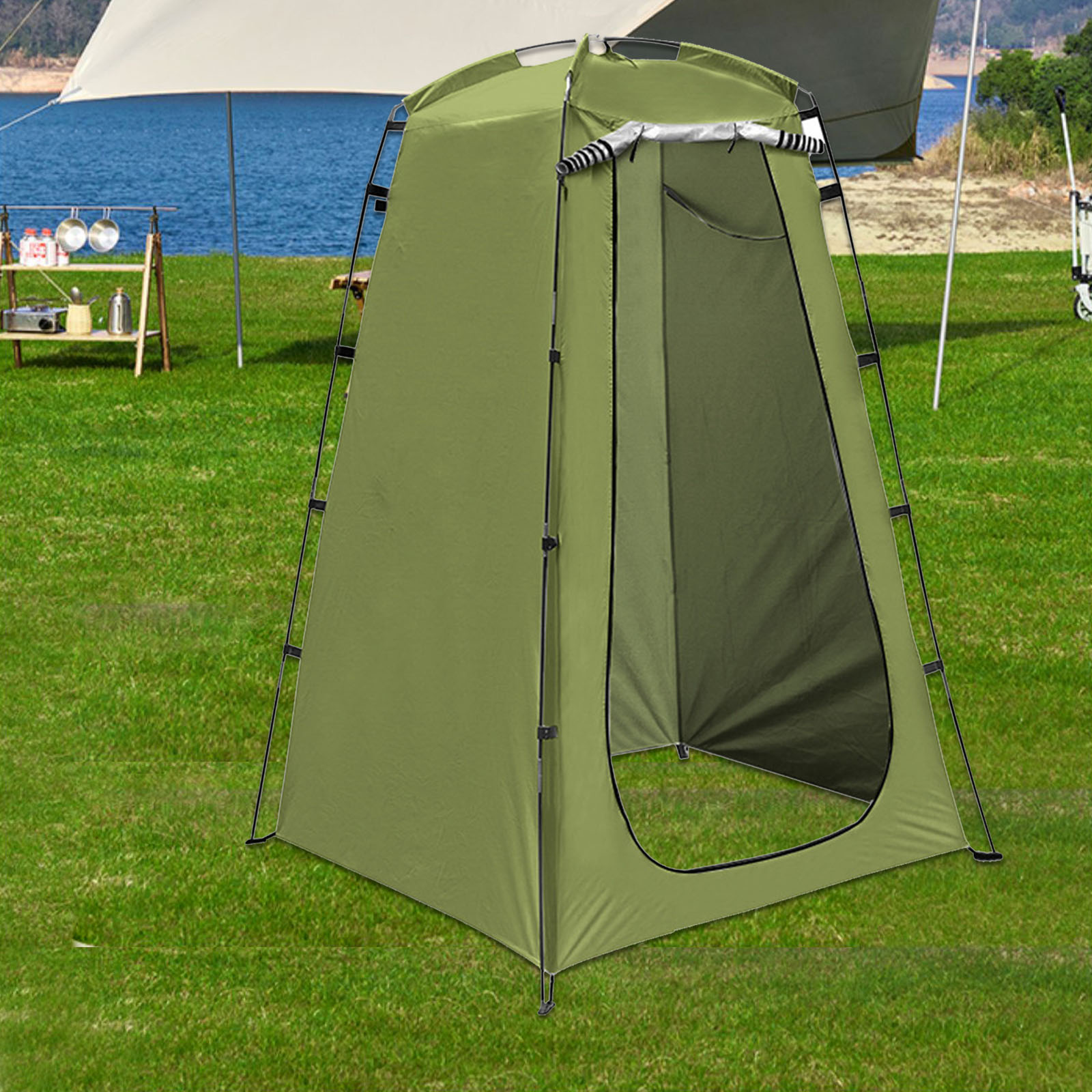 Camping Shower Tent Car Side B - Emergency Mylar Tent บทวิจารณ์และราคา