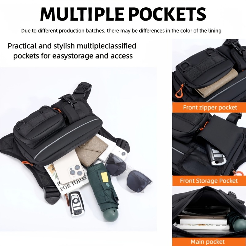 Men's Tactical Chest Bag, Runn - Fishing Kit Compact บทวิจารณ์และราคา