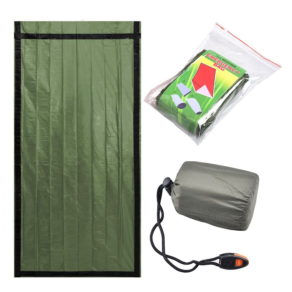 210x90cm Waterproof Portable R - Survival Blanket Reflective บทวิจารณ์และราคา