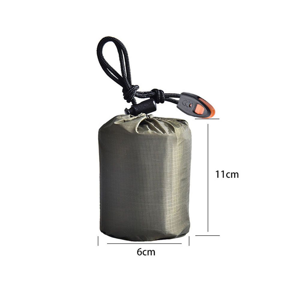 210x90cm Waterproof Portable R - Survival Blanket Reflective บทวิจารณ์และราคา