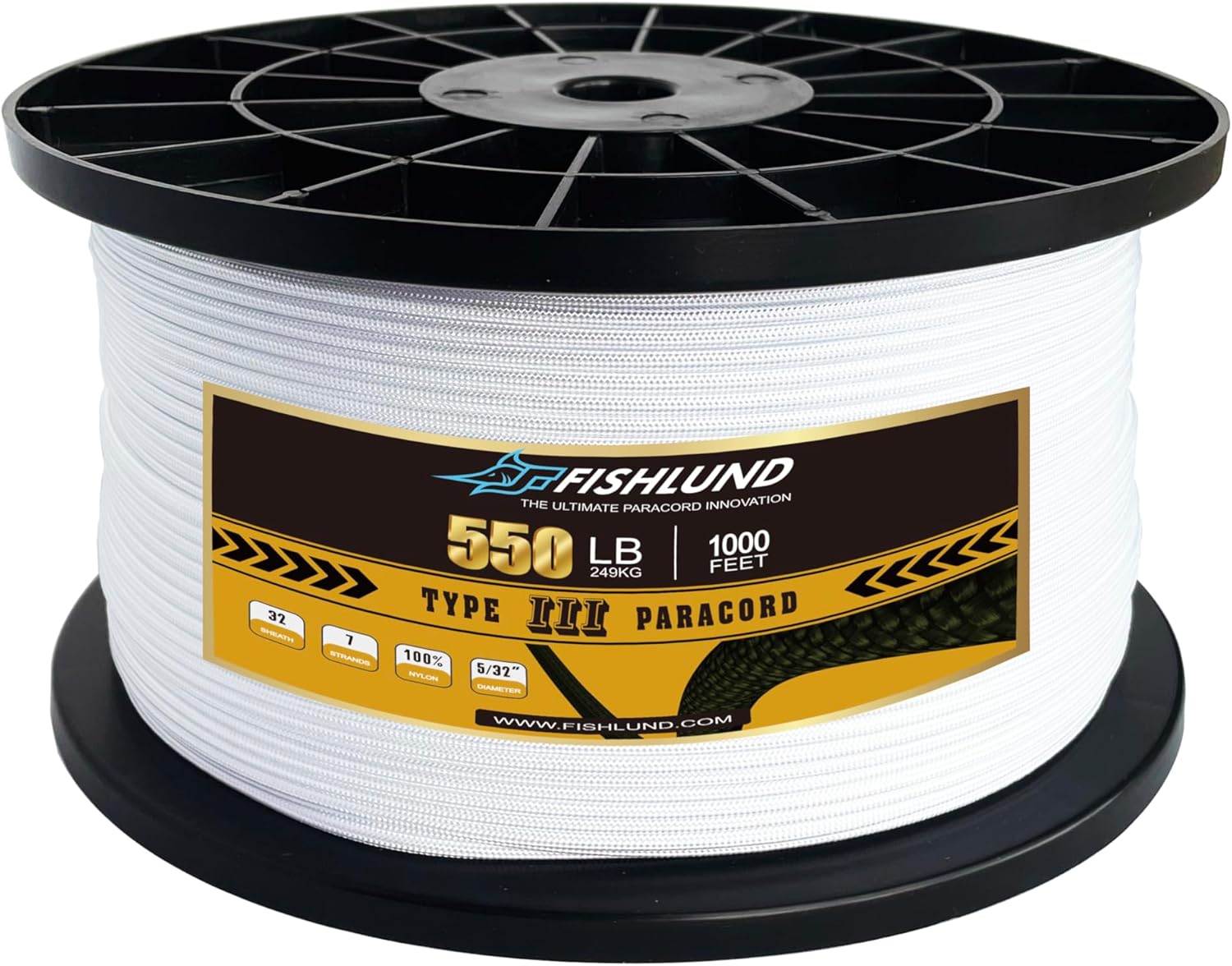 550lb Paracord Rope 1000ft 4mm - Para Cord 1000Ft บทวิจารณ์และราคา