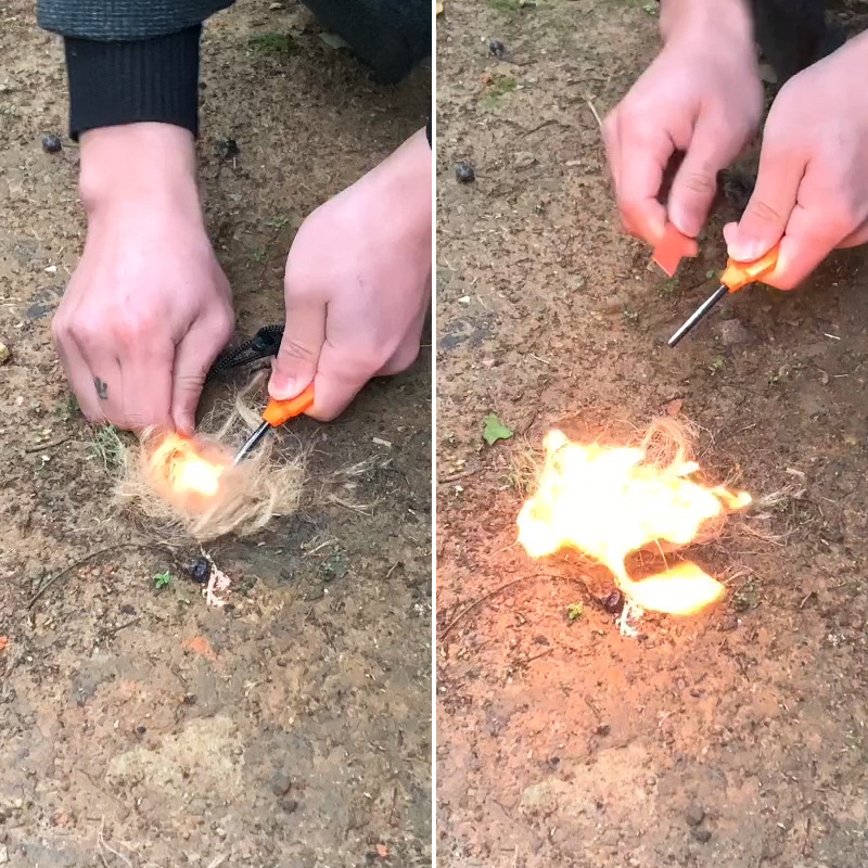 Outdoor Survival Flint Fire St - Magnesium Fire Starter บทวิจารณ์และราคา