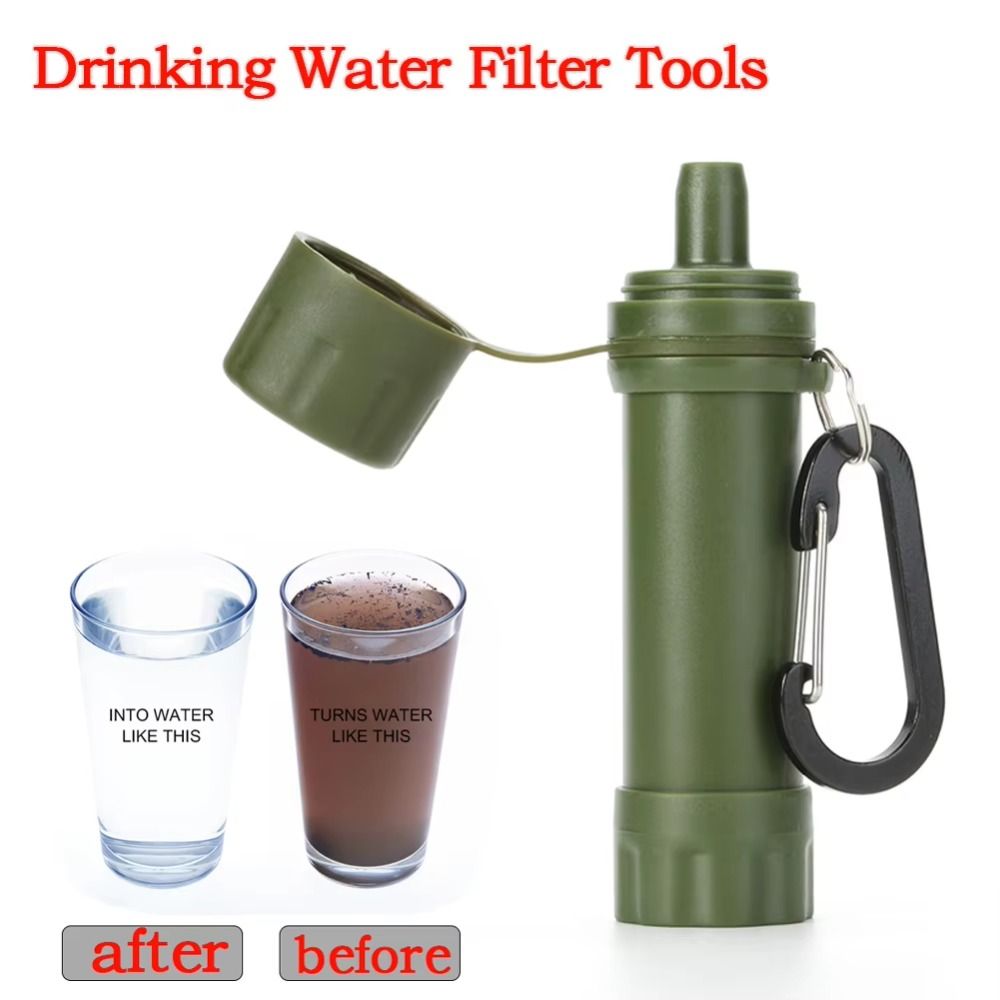 Mini Mini Water Filter Straw P - Water Purification Straw บทวิจารณ์และราคา