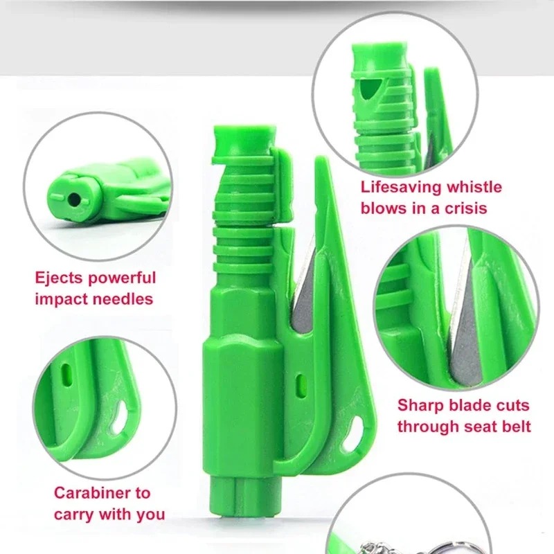 1pc Mini Safety Hammer Keychai - Rescue Rope Throw บทวิจารณ์และราคา