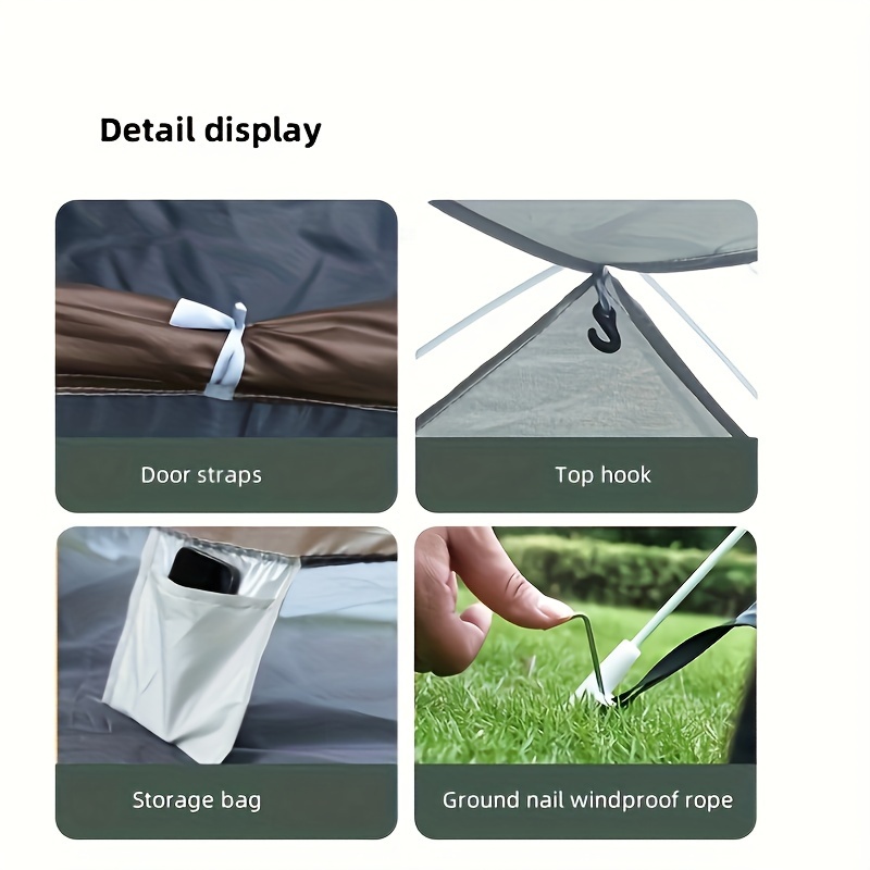 Outdoor Camping Portable Foldi - Emergency Mylar Tent บทวิจารณ์และราคา