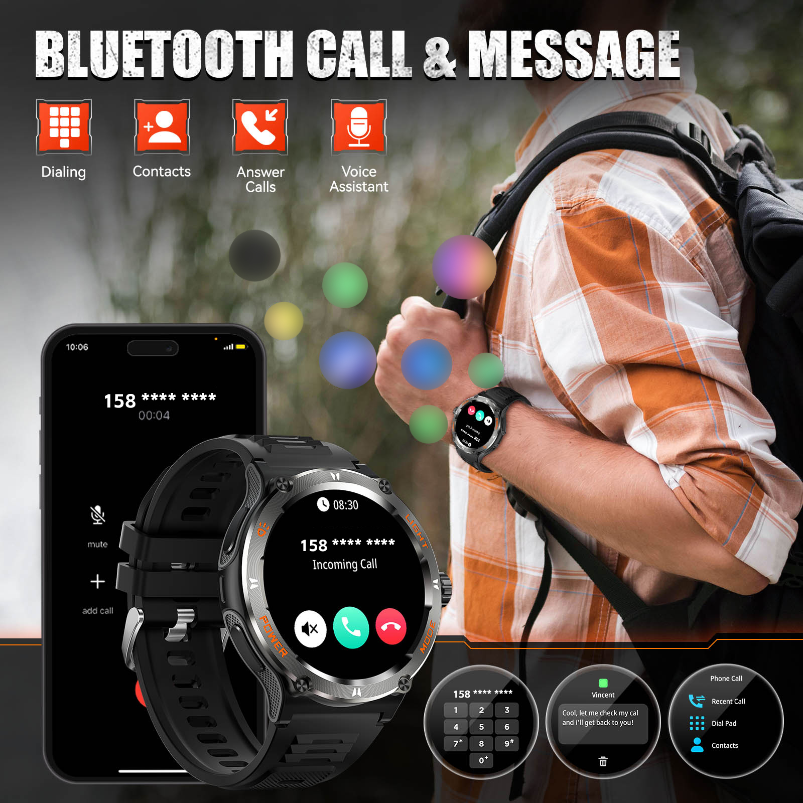 EIGIIS Smart Watch 3ATM Waterp - Compass Lensatic บทวิจารณ์และราคา