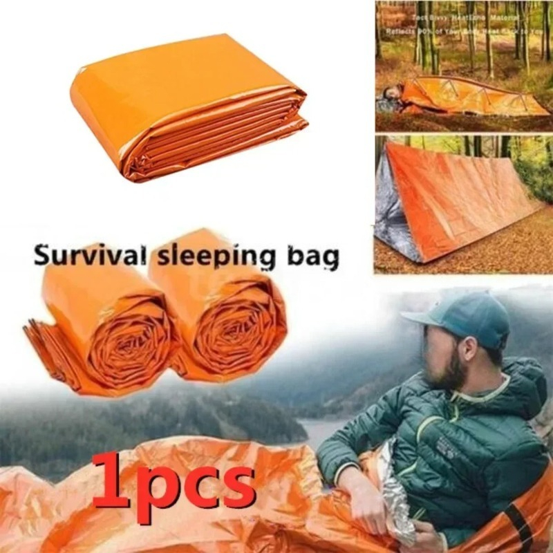 1pc PE Emergency Blanket Insul - Survival Blanket Reflective บทวิจารณ์และราคา