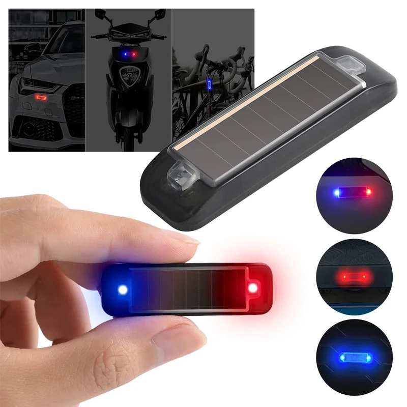 Mini LED solar power car warni - Sos Light Strobe บทวิจารณ์และราคา