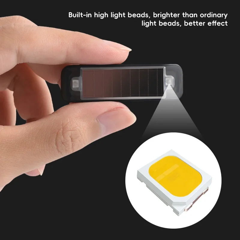 Mini LED solar power car warni - Sos Light Strobe บทวิจารณ์และราคา