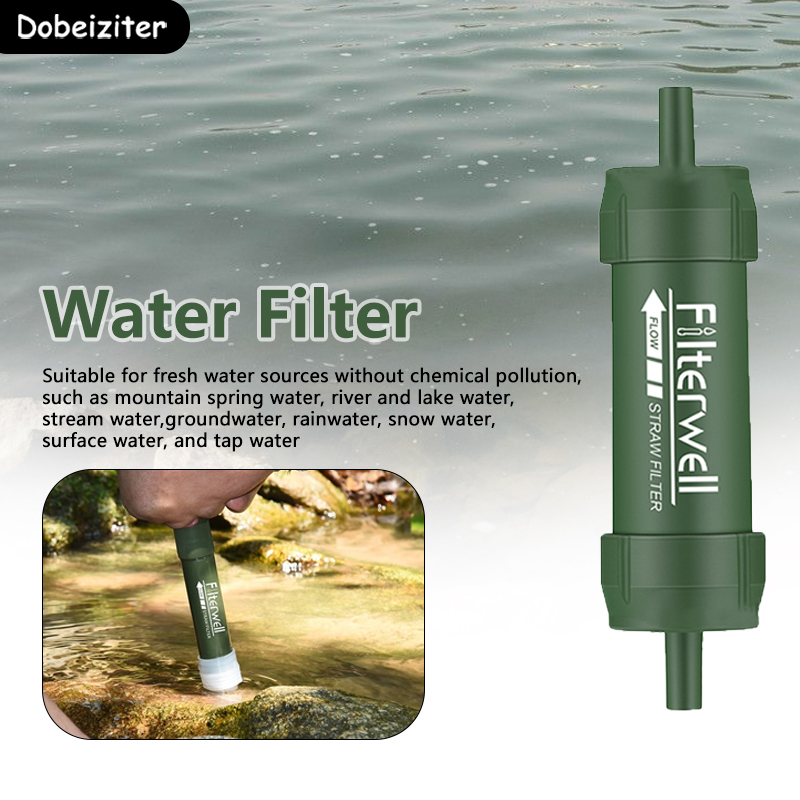 Mini Water Filter Straw Portab - Water Purification Straw บทวิจารณ์และราคา