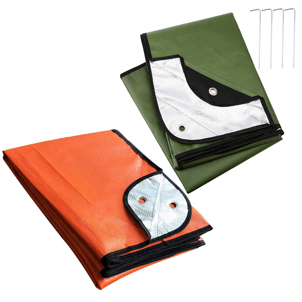 For Camping For Hiking Surviva - Survival Blanket Reflective บทวิจารณ์และราคา
