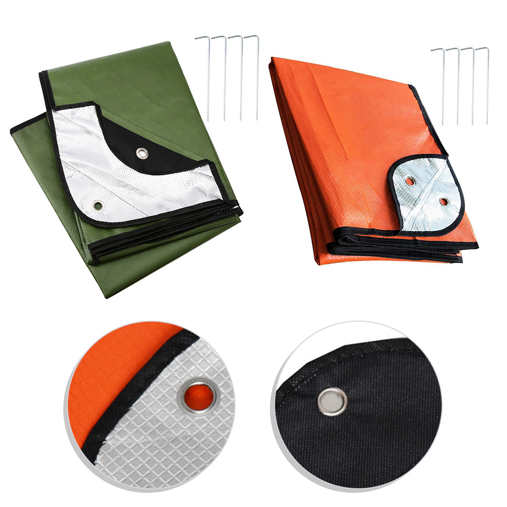 For Camping For Hiking Surviva - Survival Blanket Reflective บทวิจารณ์และราคา