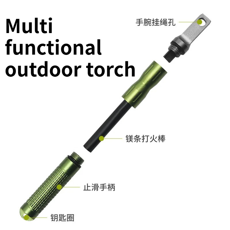 2PCS  Multifunctional Flint Wa - Magnesium Fire Starter บทวิจารณ์และราคา