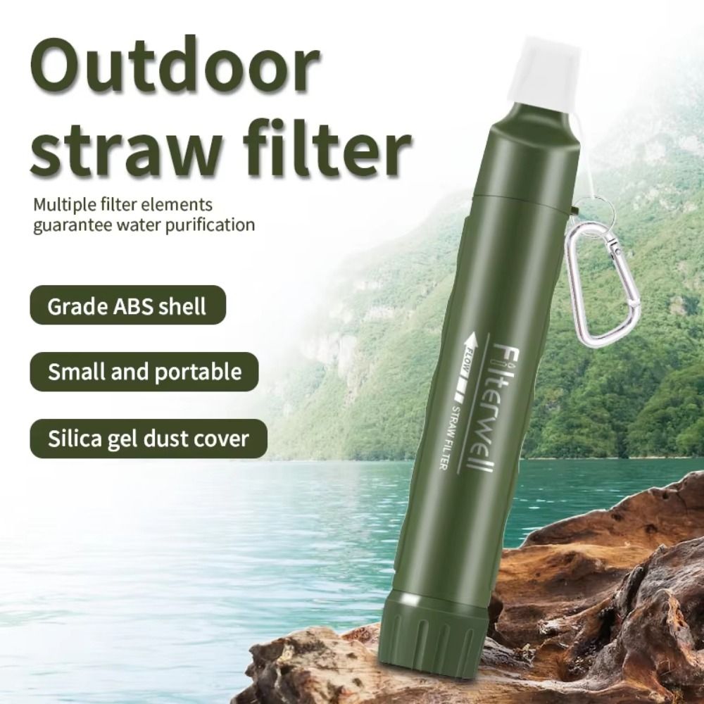 Mini Mini Water Filter Straw S - Water Purification Straw บทวิจารณ์และราคา
