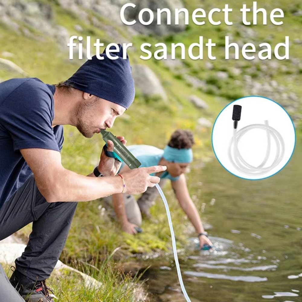 Mini Mini Water Filter Straw S - Water Purification Straw บทวิจารณ์และราคา
