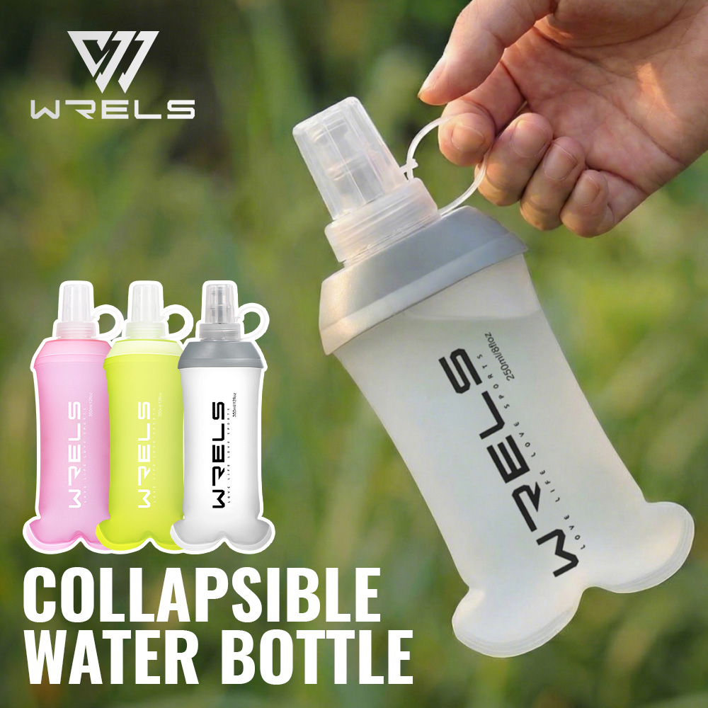 WRELS 190ml 250ml 350ml 500ml  - Water Bag Collapsible บทวิจารณ์และราคา