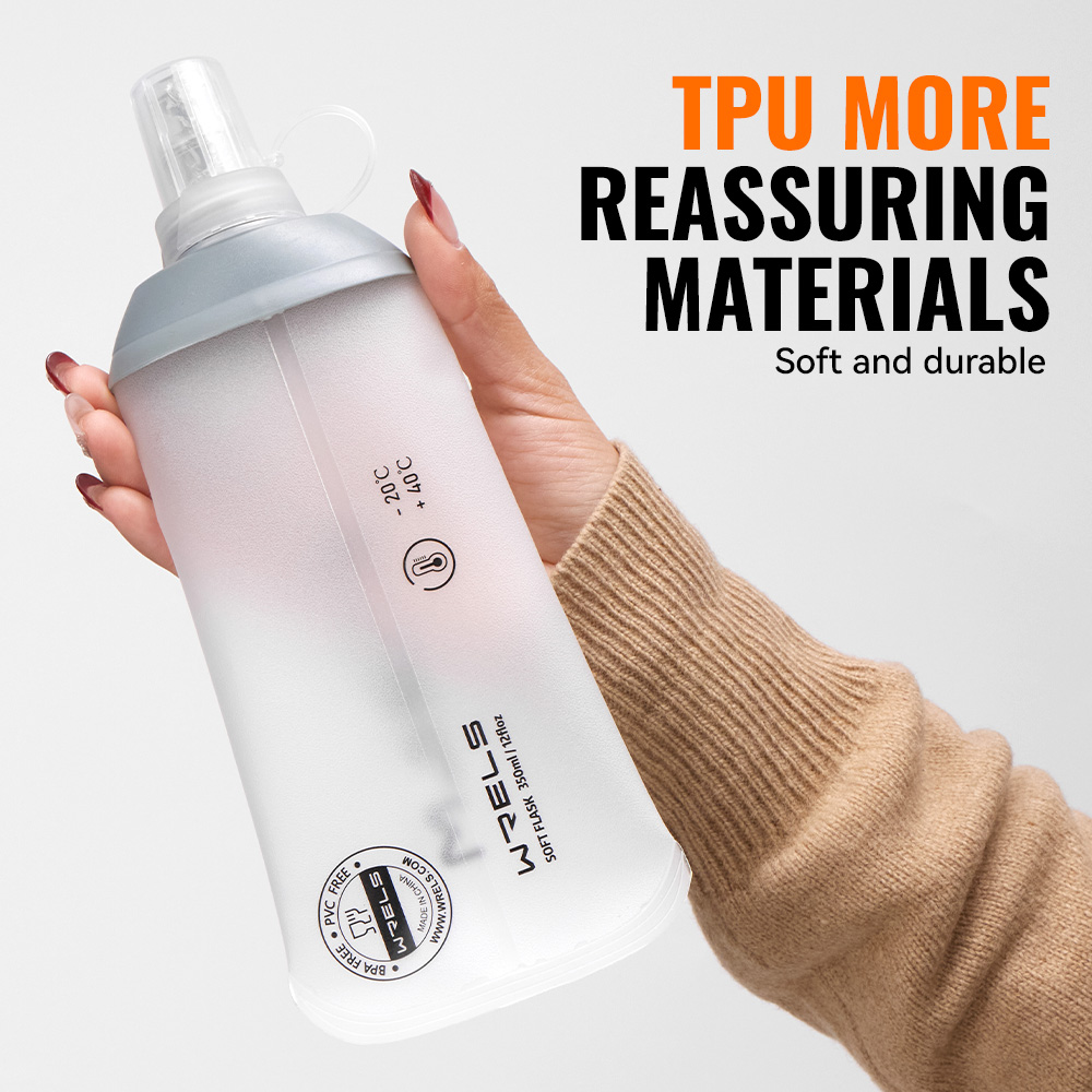 WRELS 190ml 250ml 350ml 500ml  - Water Bag Collapsible บทวิจารณ์และราคา