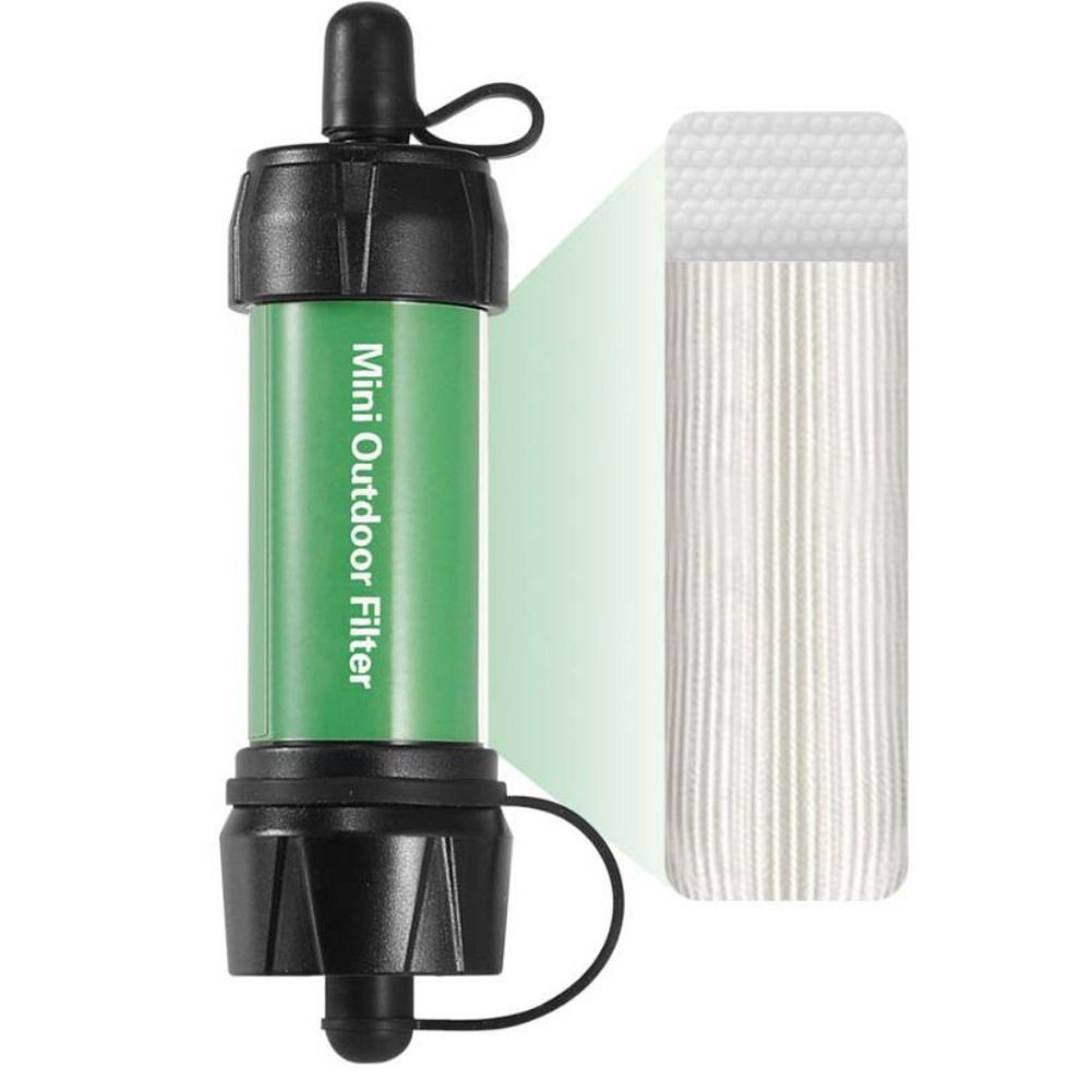 Mini Mini Water Filter Straw P - Water Purification Straw บทวิจารณ์และราคา