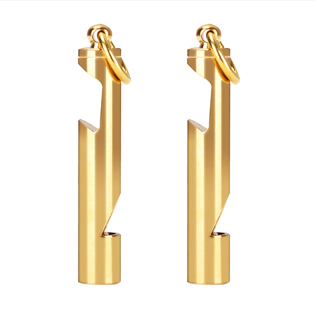 2Pcs Outdoor Survival Whistle  - Emergency Whistle Loud บทวิจารณ์และราคา