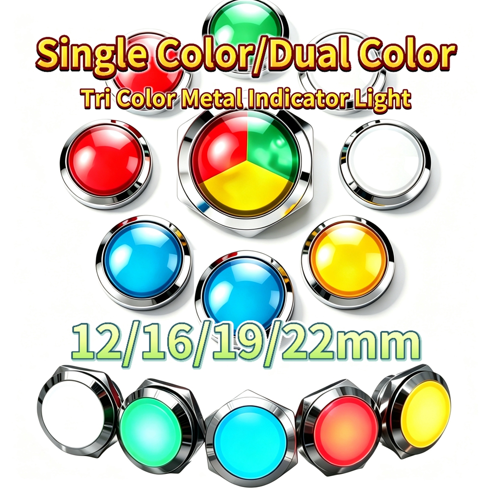 12mm 16mm 19mm 22mm Metal LED  - Signal Panel Orange บทวิจารณ์และราคา