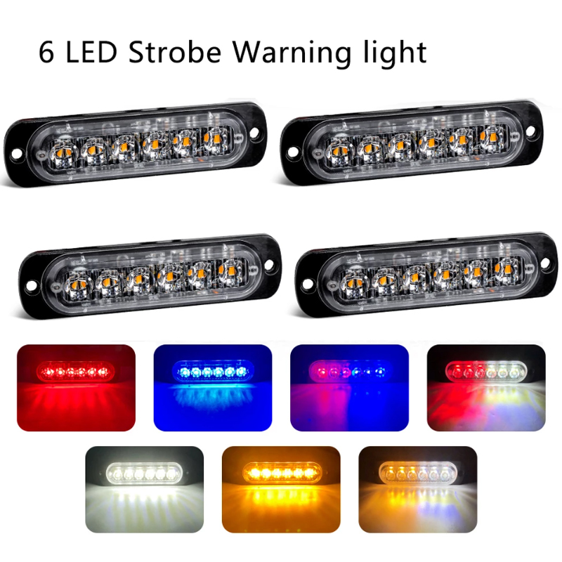 6 Led Strobe Light Flashing Gr - Sos Light Strobe บทวิจารณ์และราคา