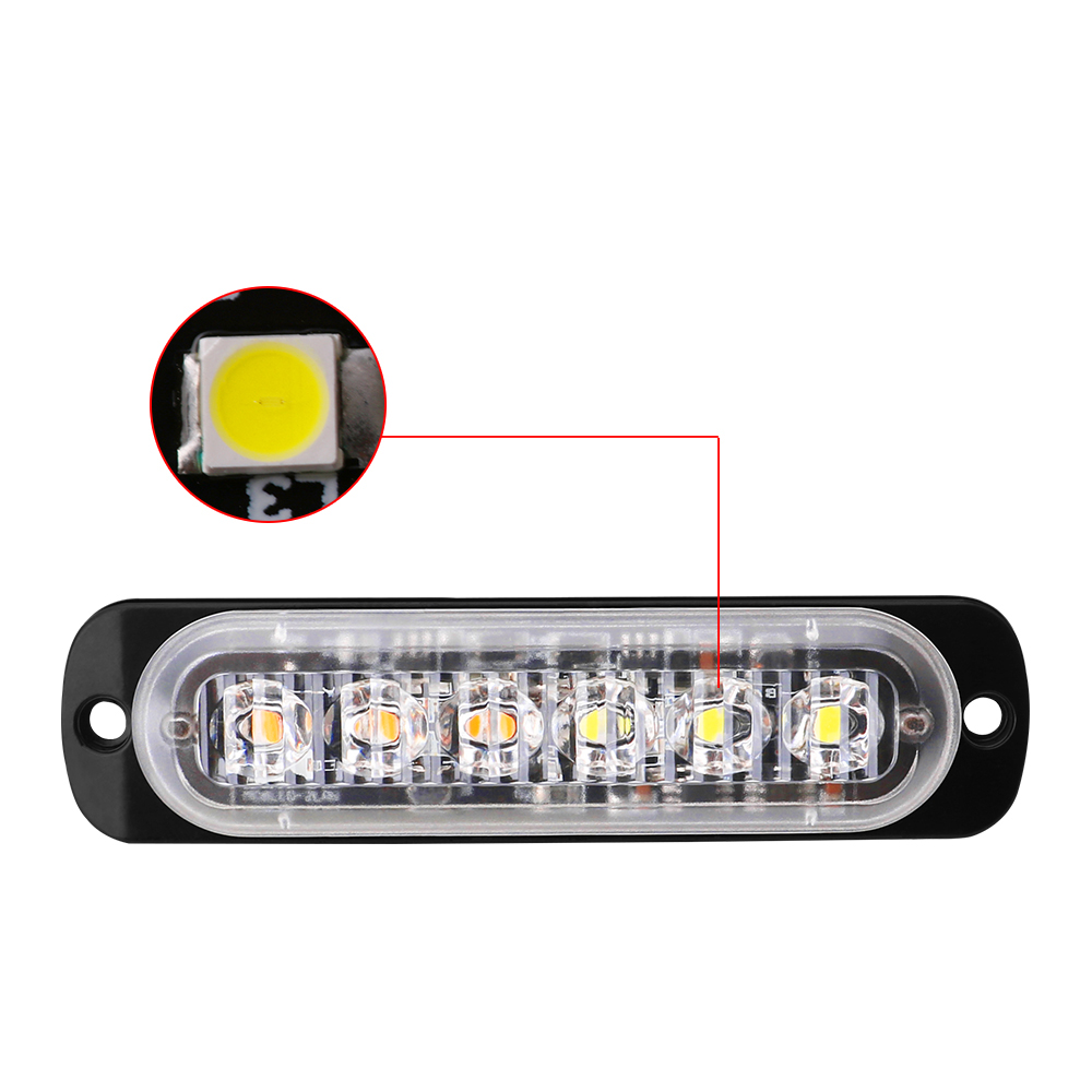 6 Led Strobe Light Flashing Gr - Sos Light Strobe บทวิจารณ์และราคา