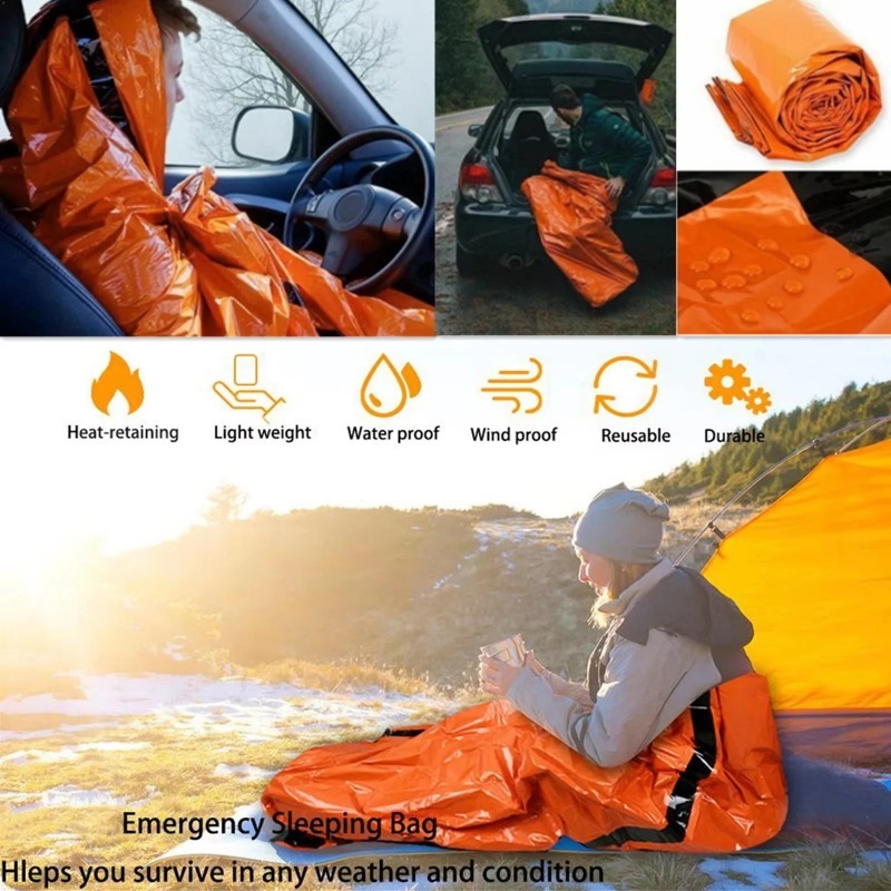 Portable Waterproof Emergency  - Bivy Bag Emergency บทวิจารณ์และราคา