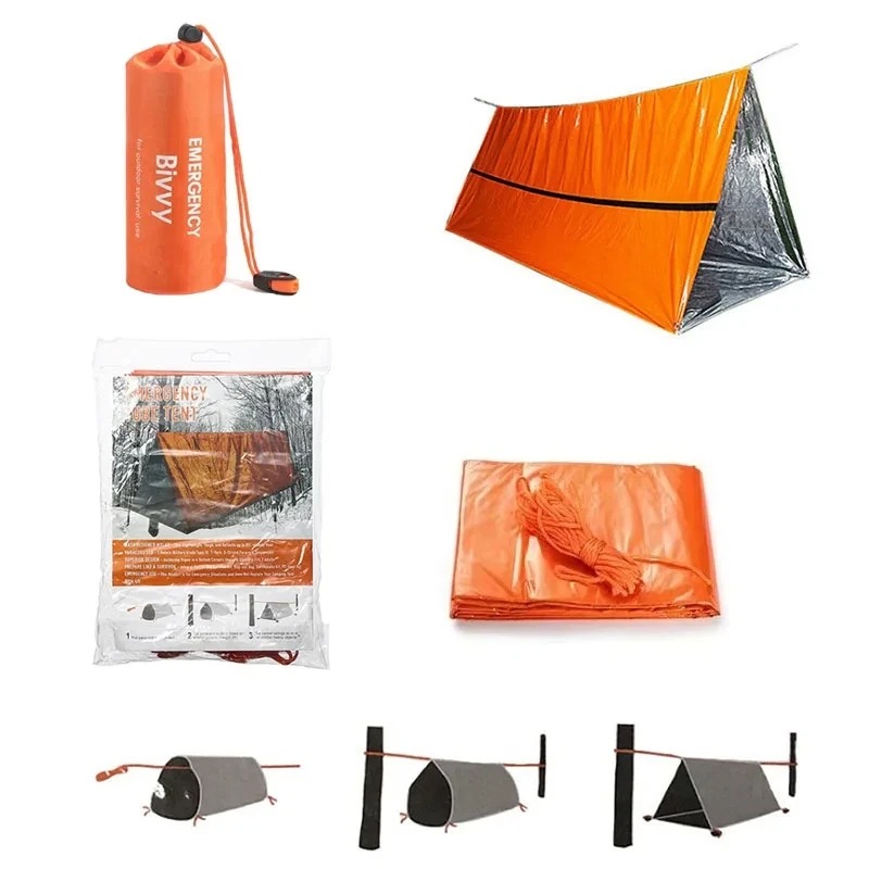 2 Person Emergency Shelter Biv - Emergency Mylar Tent บทวิจารณ์และราคา