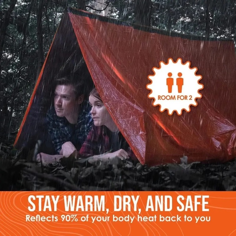 2 Person Emergency Shelter Biv - Emergency Mylar Tent บทวิจารณ์และราคา