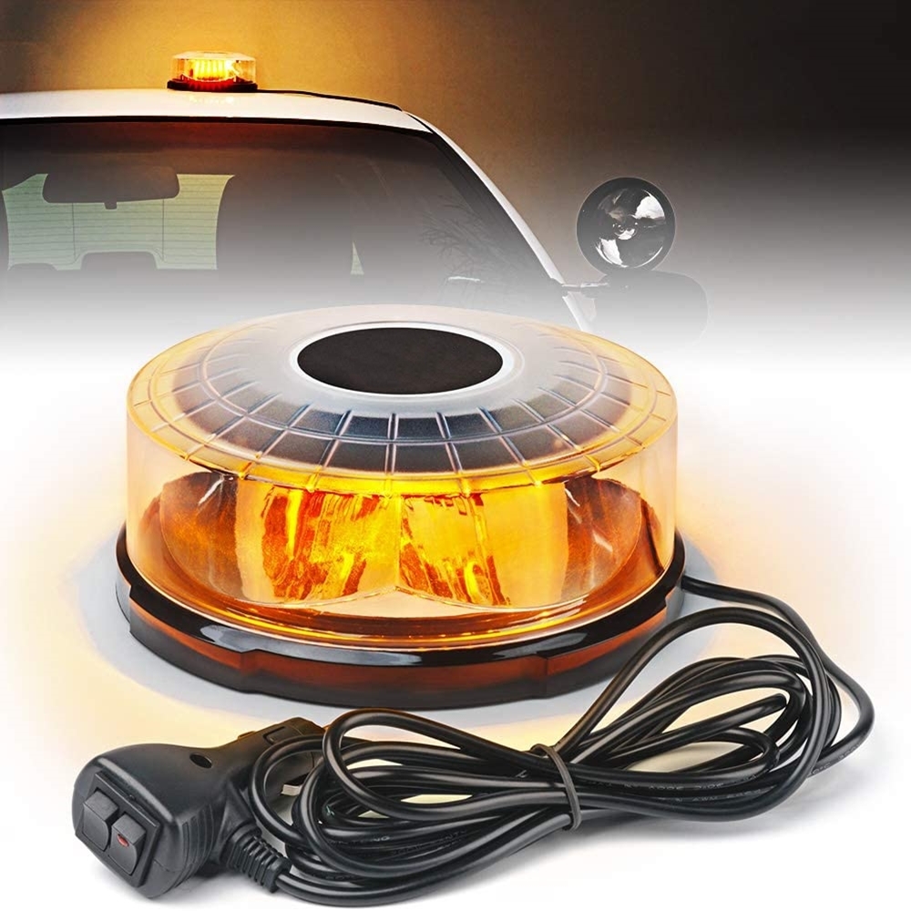 Yellow 24 LED Car Roof Ceiling - Sos Light Strobe บทวิจารณ์และราคา