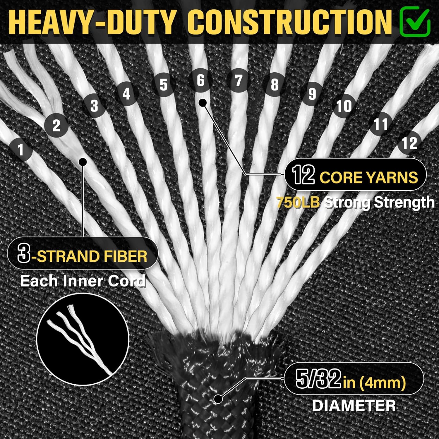 750lb Paracord Rope 1000ft/500 - Para Cord 1000Ft บทวิจารณ์และราคา