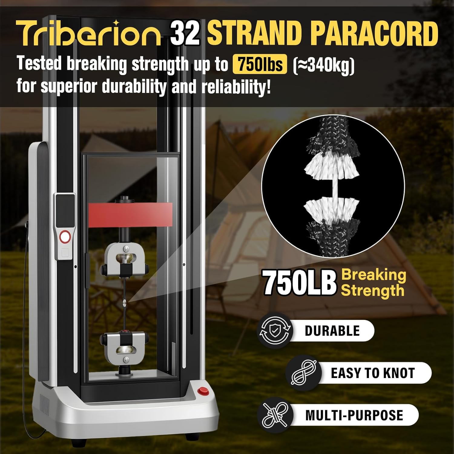750lb Paracord Rope 1000ft/500 - Para Cord 1000Ft บทวิจารณ์และราคา