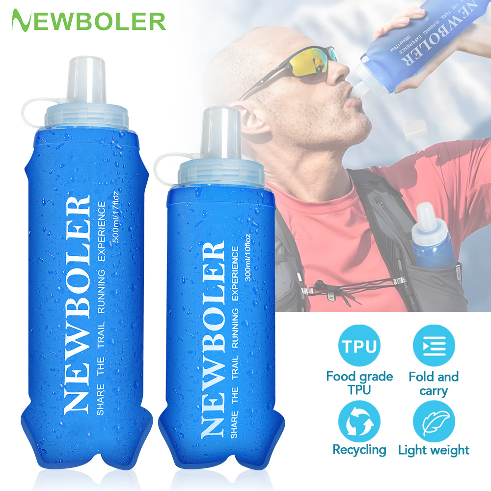 NEWBOLER 300/500ML Water Bottl - Water Bag Collapsible บทวิจารณ์และราคา