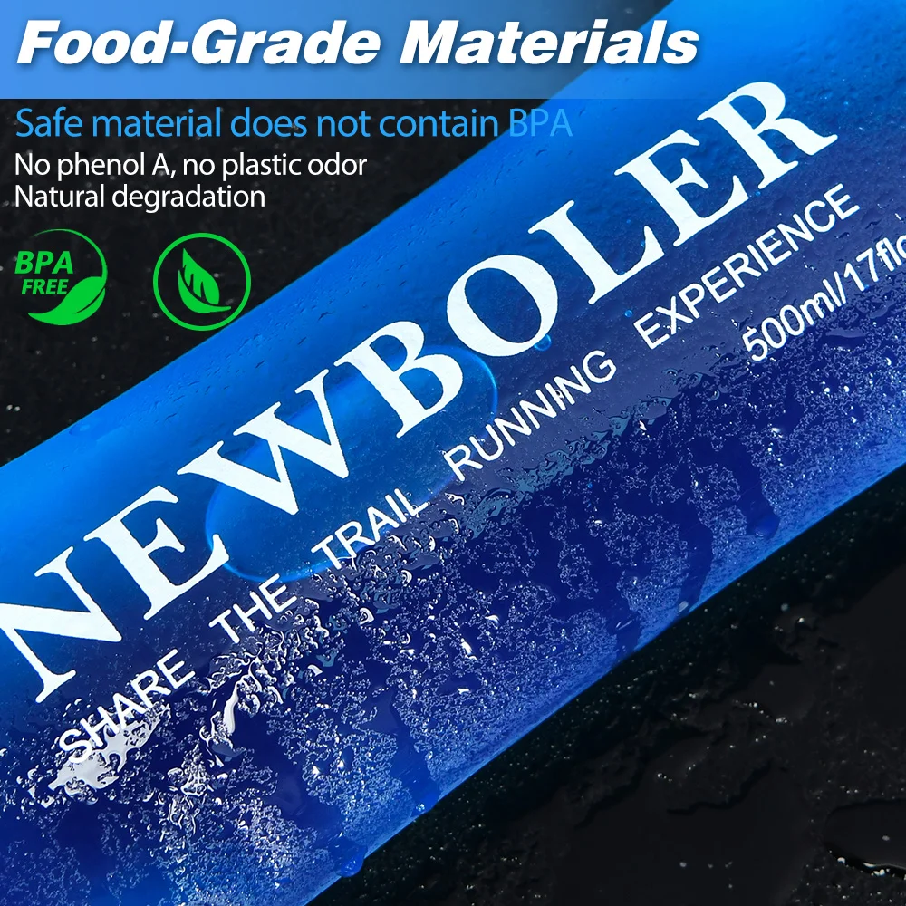 NEWBOLER 300/500ML Water Bottl - Water Bag Collapsible บทวิจารณ์และราคา