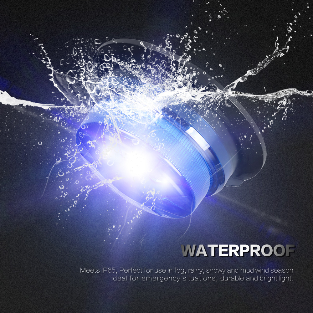 Magnetic Base LED Blue Emergen - Sos Light Strobe บทวิจารณ์และราคา
