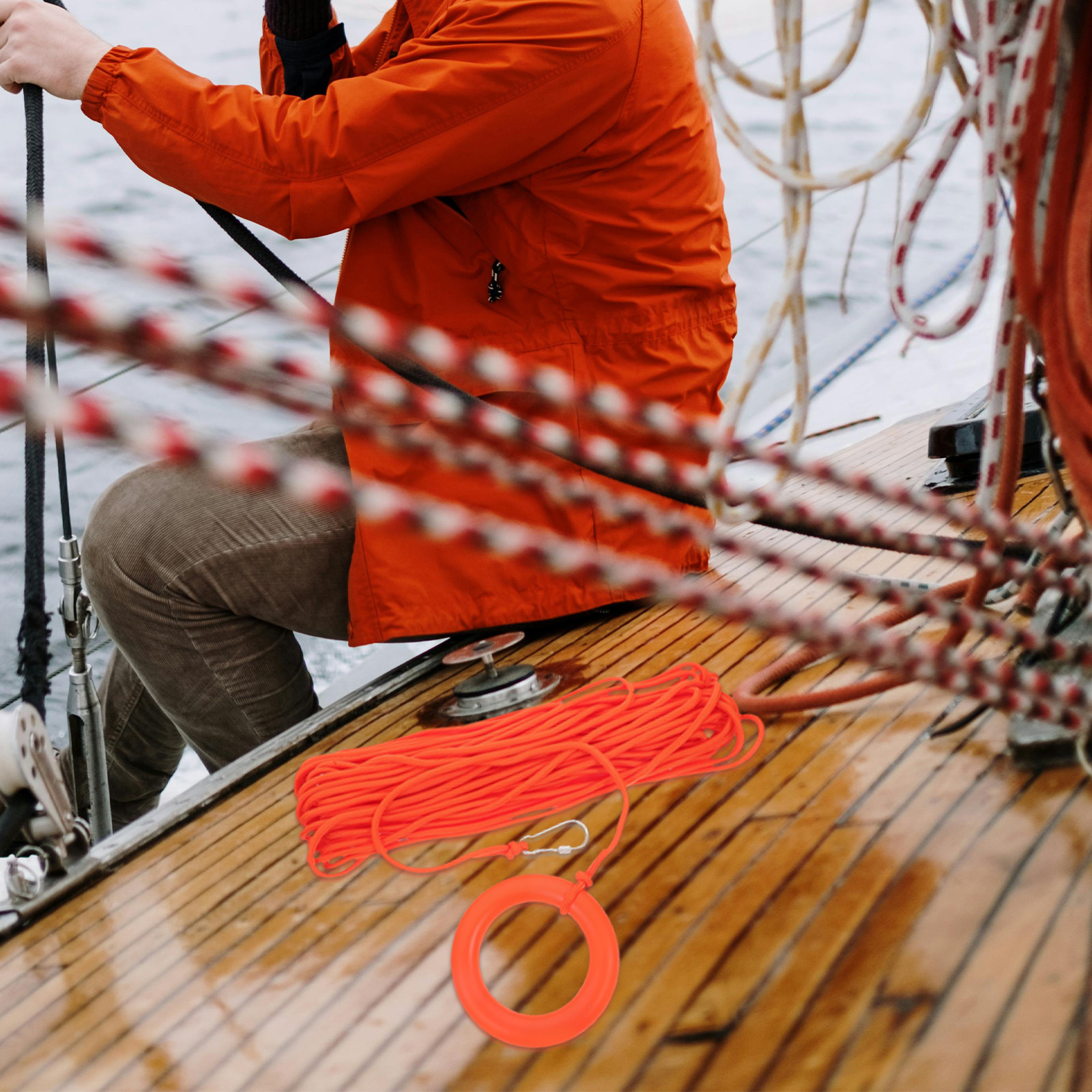 Boat Throw Rings with Rope Eme - Rescue Rope Throw บทวิจารณ์และราคา