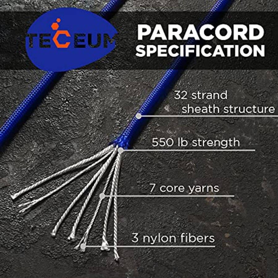 5/32 Paracord Rope 1000 1000ft - Para Cord 1000Ft บทวิจารณ์และราคา