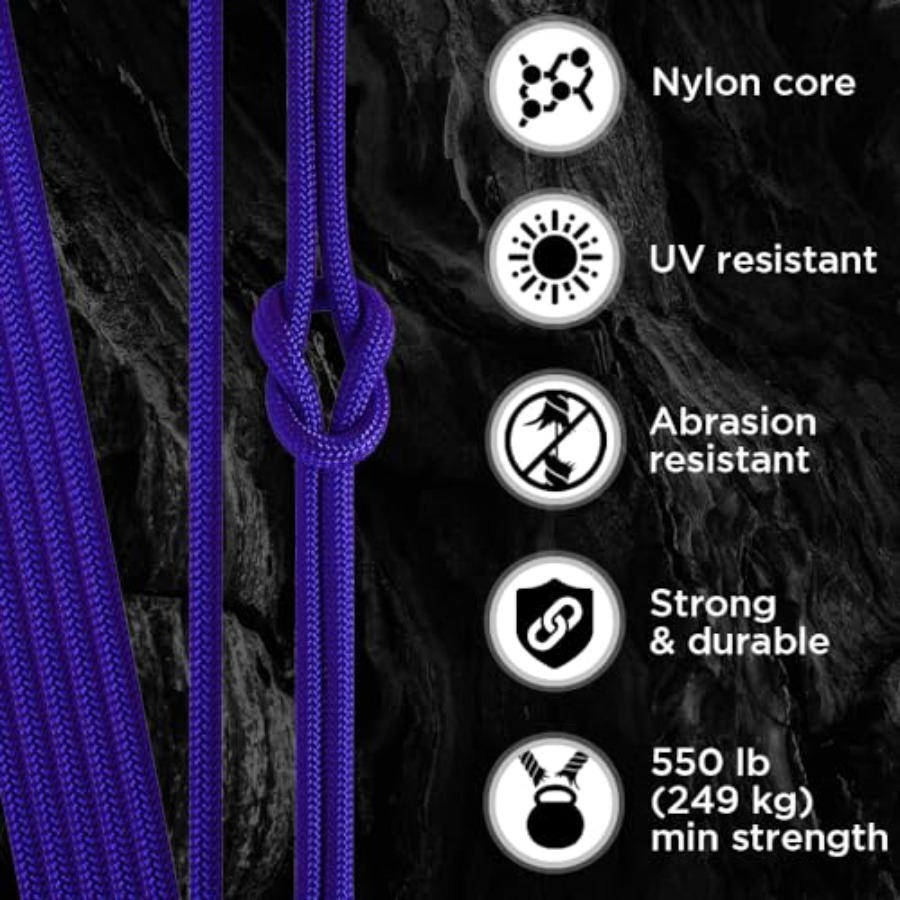 5/32 Paracord Rope 1000 1000ft - Para Cord 1000Ft บทวิจารณ์และราคา