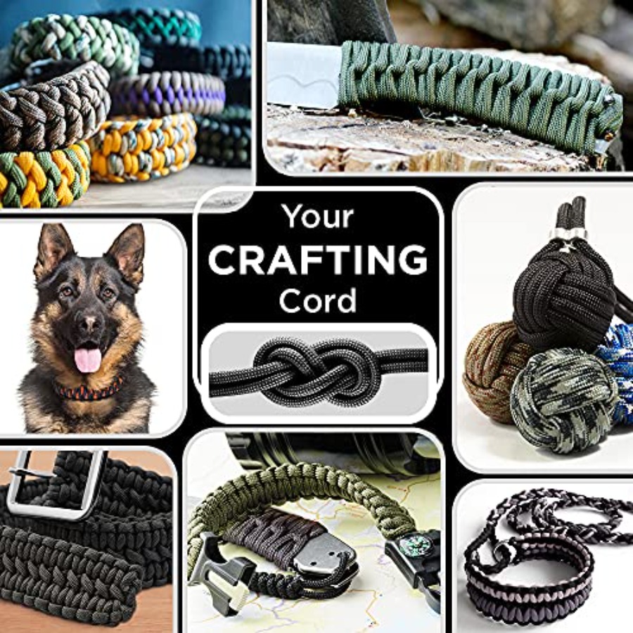 5/32 Paracord Rope 1000 1000ft - Para Cord 1000Ft บทวิจารณ์และราคา