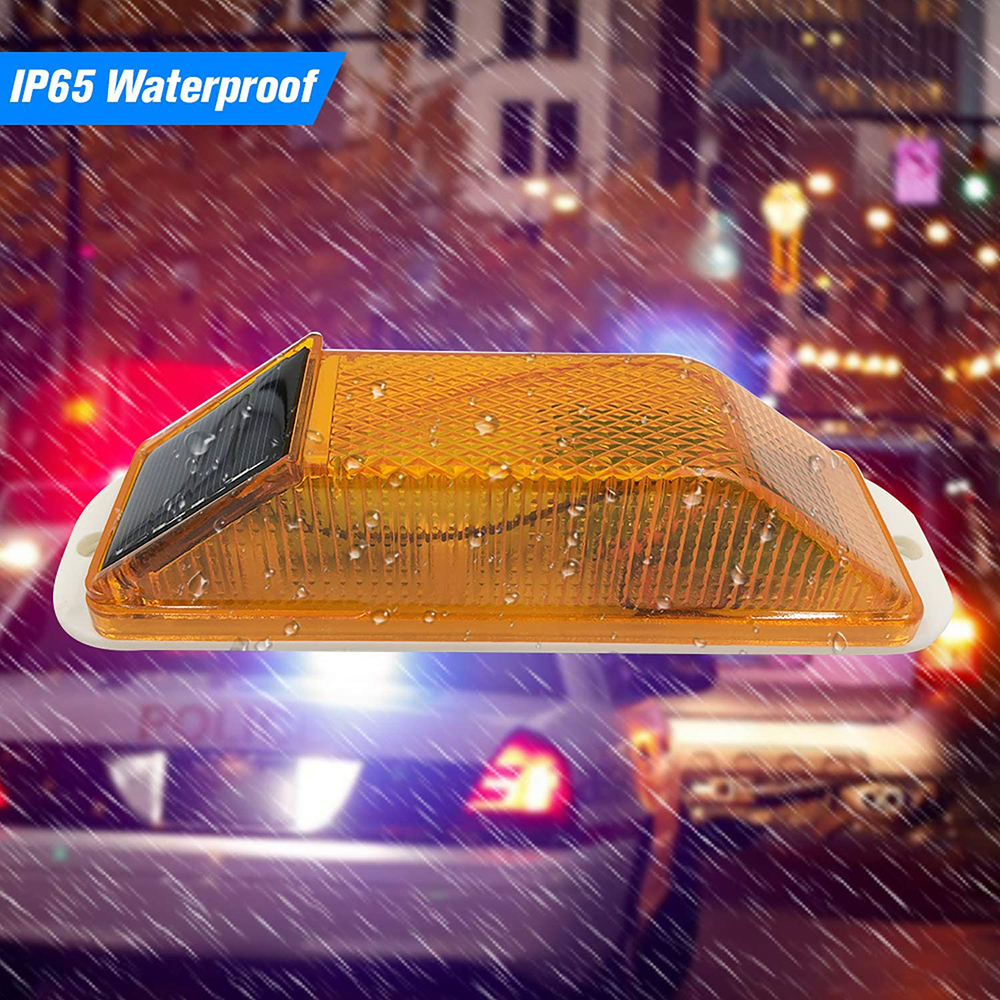2Pcs Solar Strobe Warning Ligh - Sos Light Strobe บทวิจารณ์และราคา