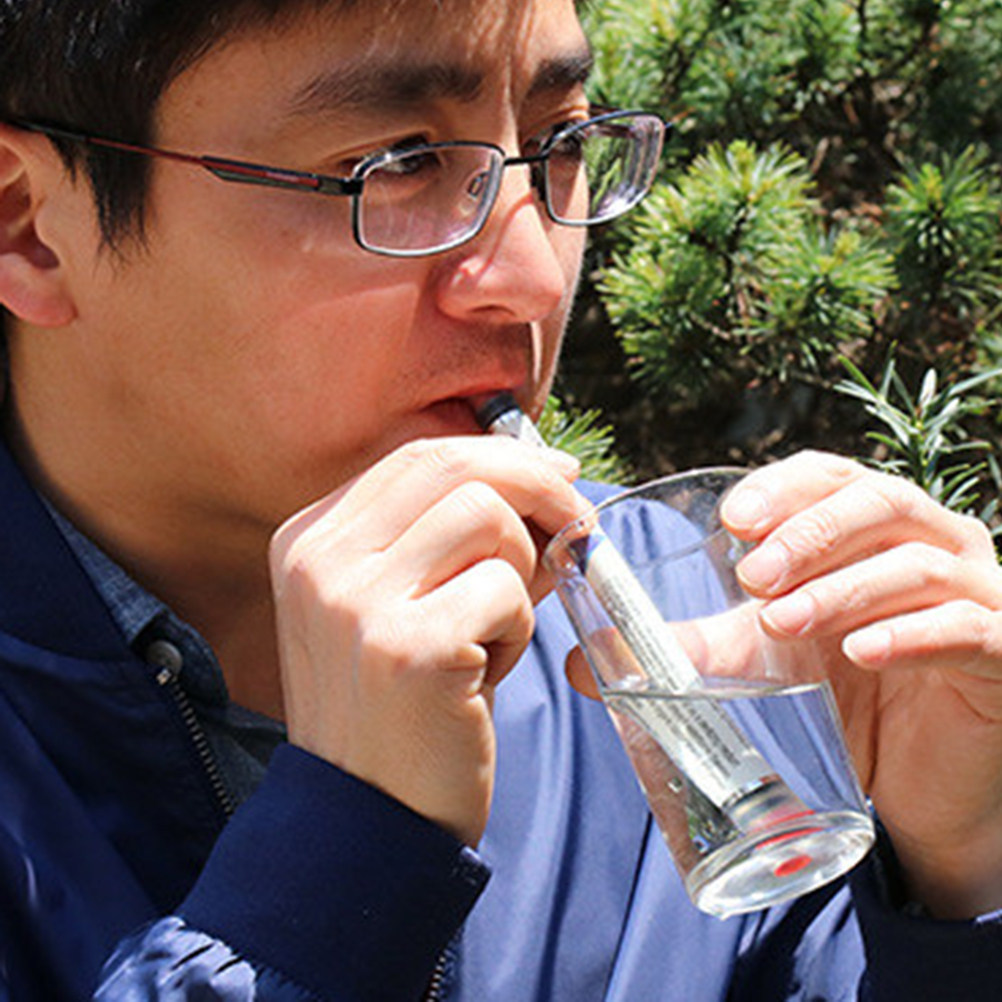 Portable Water Purification St - Water Purification Straw บทวิจารณ์และราคา