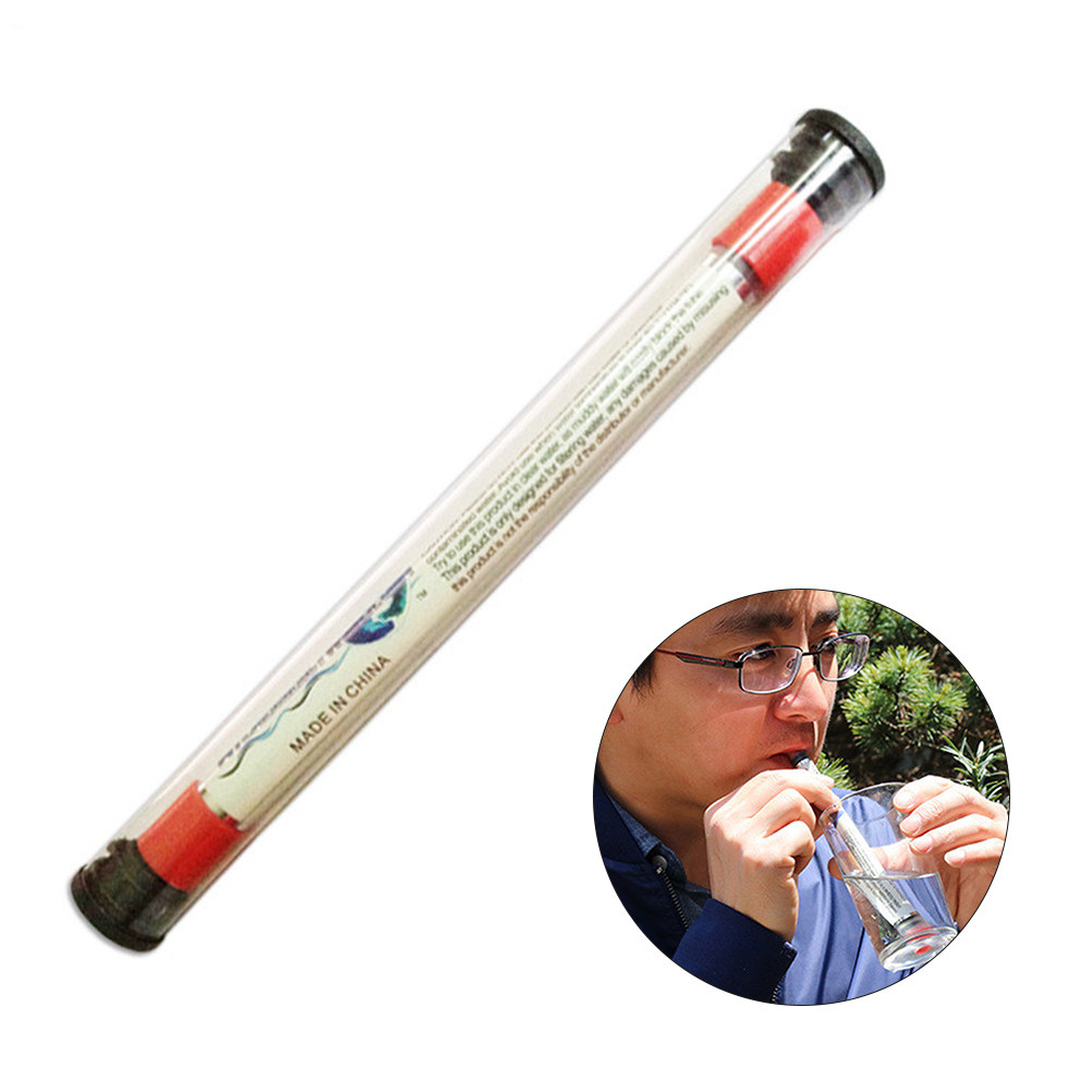 Portable Water Purification St - Water Purification Straw บทวิจารณ์และราคา