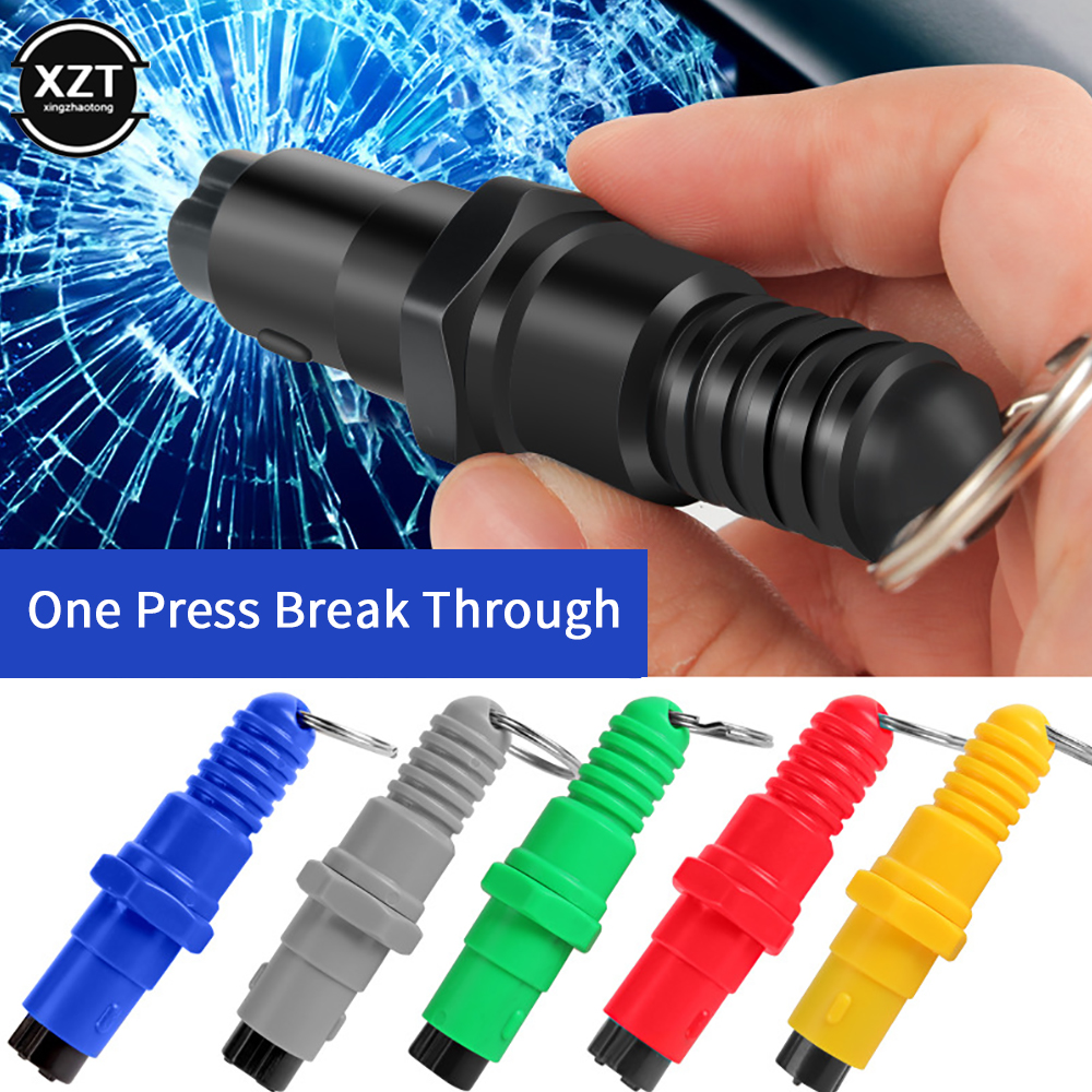 Car Window Glass Breaker Tool  - Rescue Rope Throw บทวิจารณ์และราคา